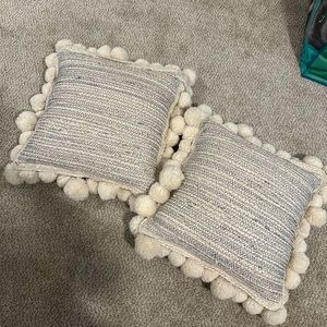 Anthropologie Pillows - set of 2 accent pillows